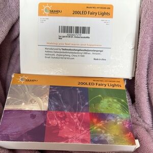 200 LED Fairy Lights 2 packs